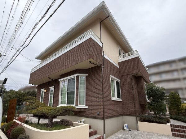 千葉市美浜区U様邸(外壁塗装、付帯塗装)