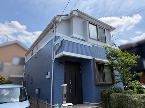 東京都H様邸(外壁塗装、屋根板金塗装)